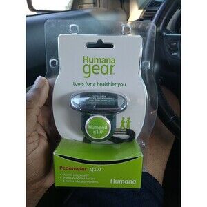 Humana Gear Step Counter g1.0 Daily Pedometer New